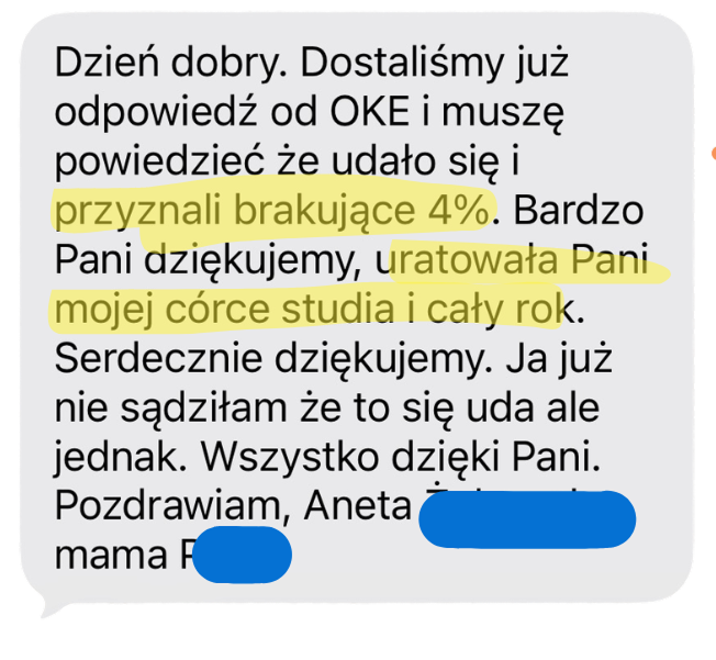 dobra opinia o odwołaniu od matury z matematyki 3