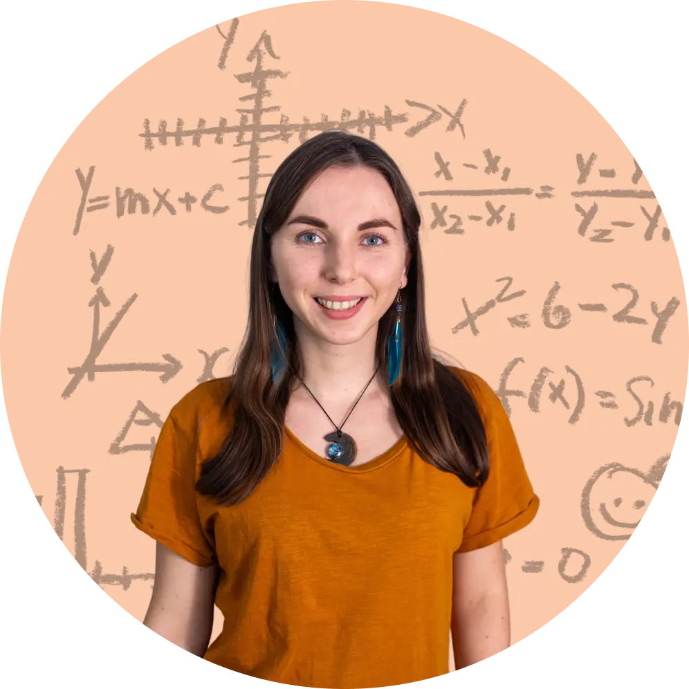 Zdjęcie, nauczycielka matematyki, twórczyni i nauczycielka w kursie nauczę Cię matmy Agnieszka Czerwień